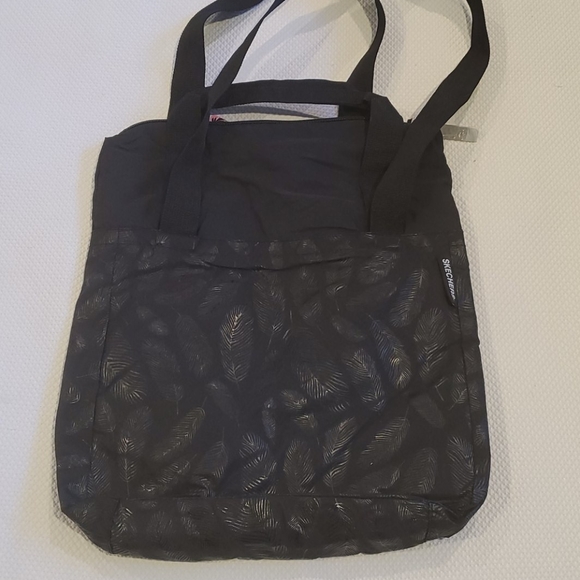 NWT Sketchers Skate & Surf '92 black feather bag - Picture 3 of 5